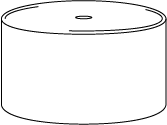 Cap for Oval Point Tube